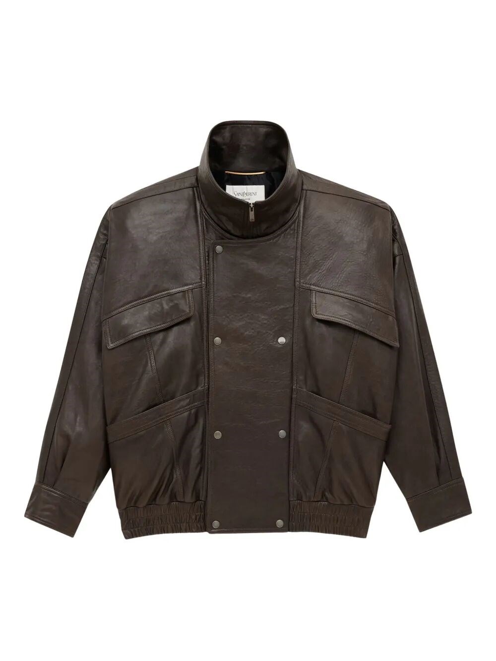 Saint Laurent Blouson In Brown