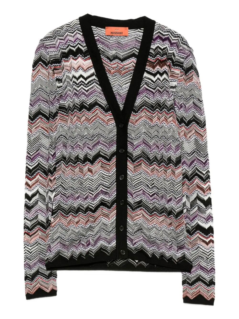 Missoni Buttoned Cardigan In Multi