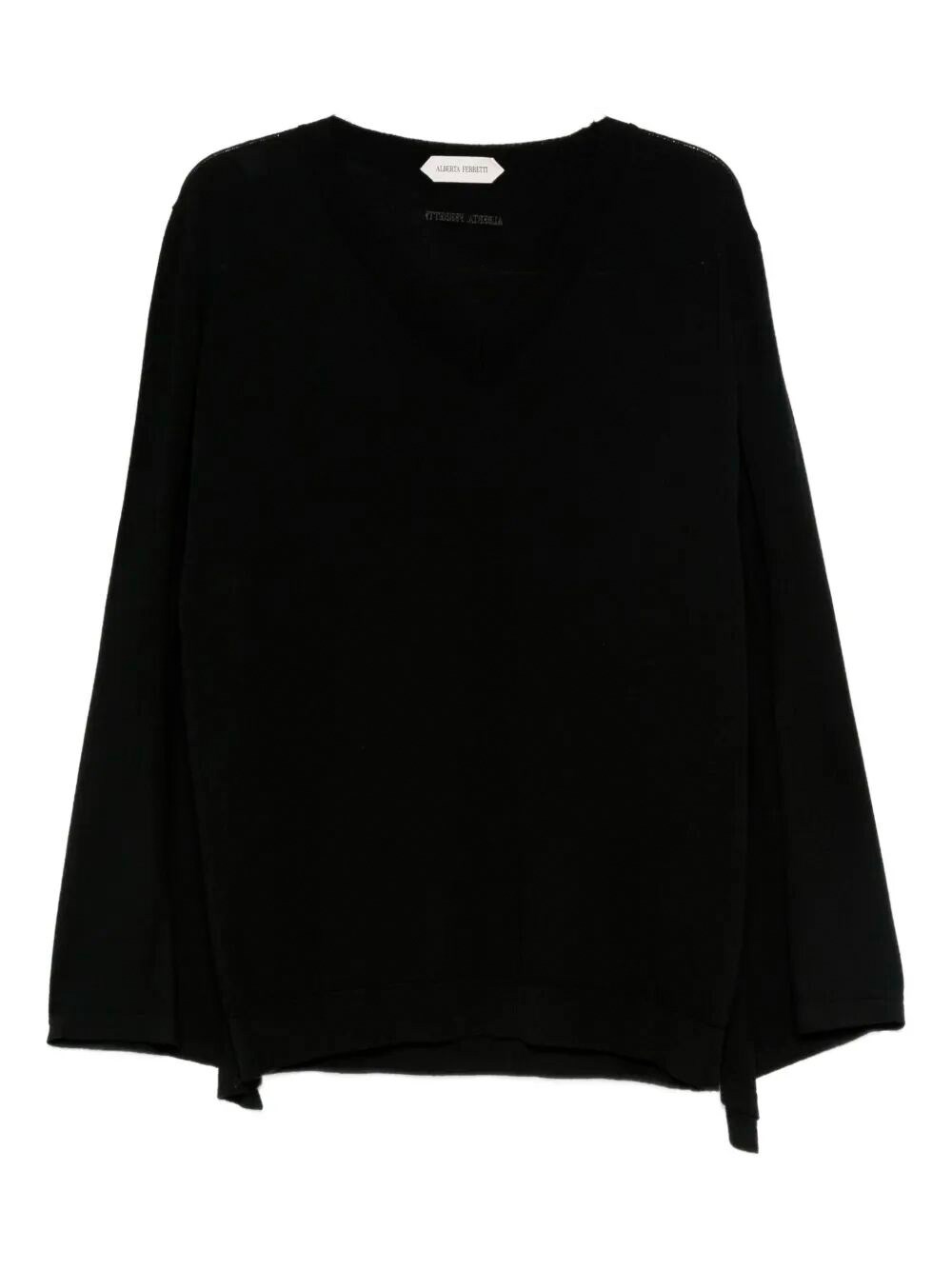 Alberta Ferretti Sweater In Black