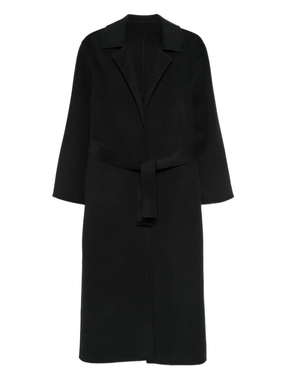 Alberta Ferretti Women Long Coat In Black