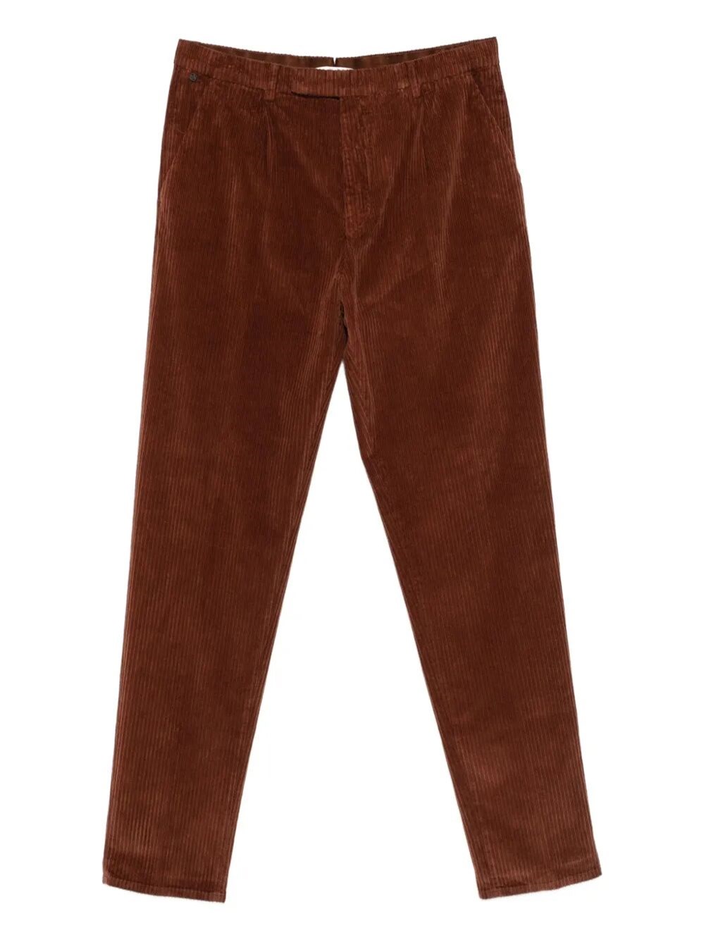 Gta Corduroy Side-pockets Trousers In Brown
