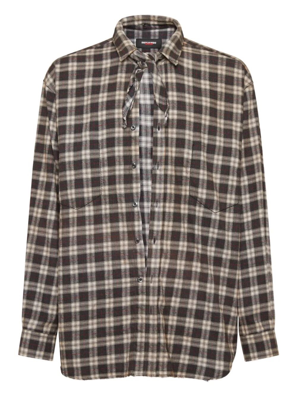Dsquared2 Shirts In Brown