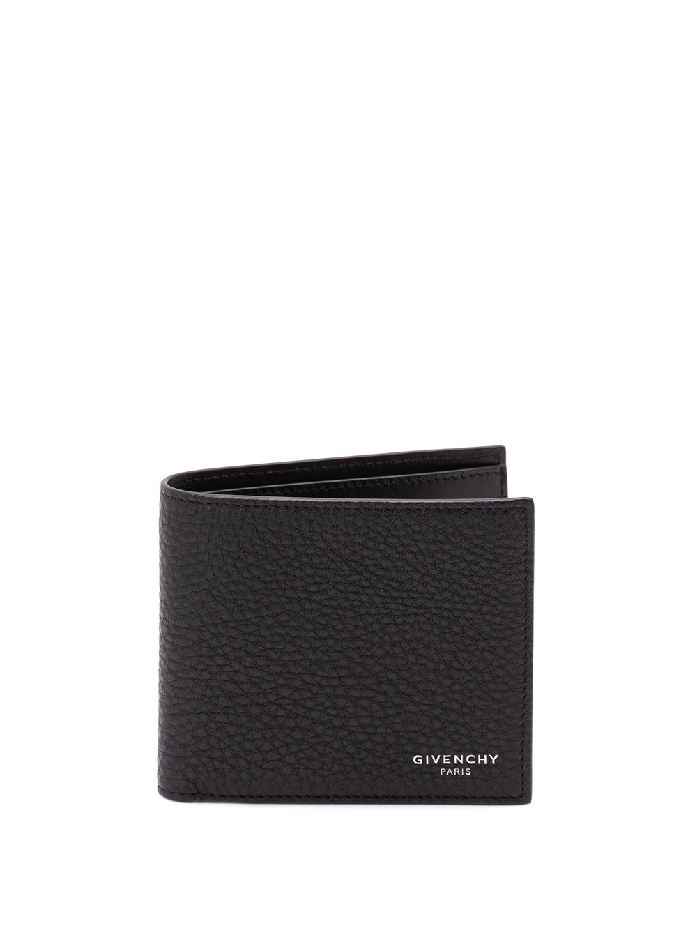 Givenchy Textured Leather Wallet With Coin Pocket In Black