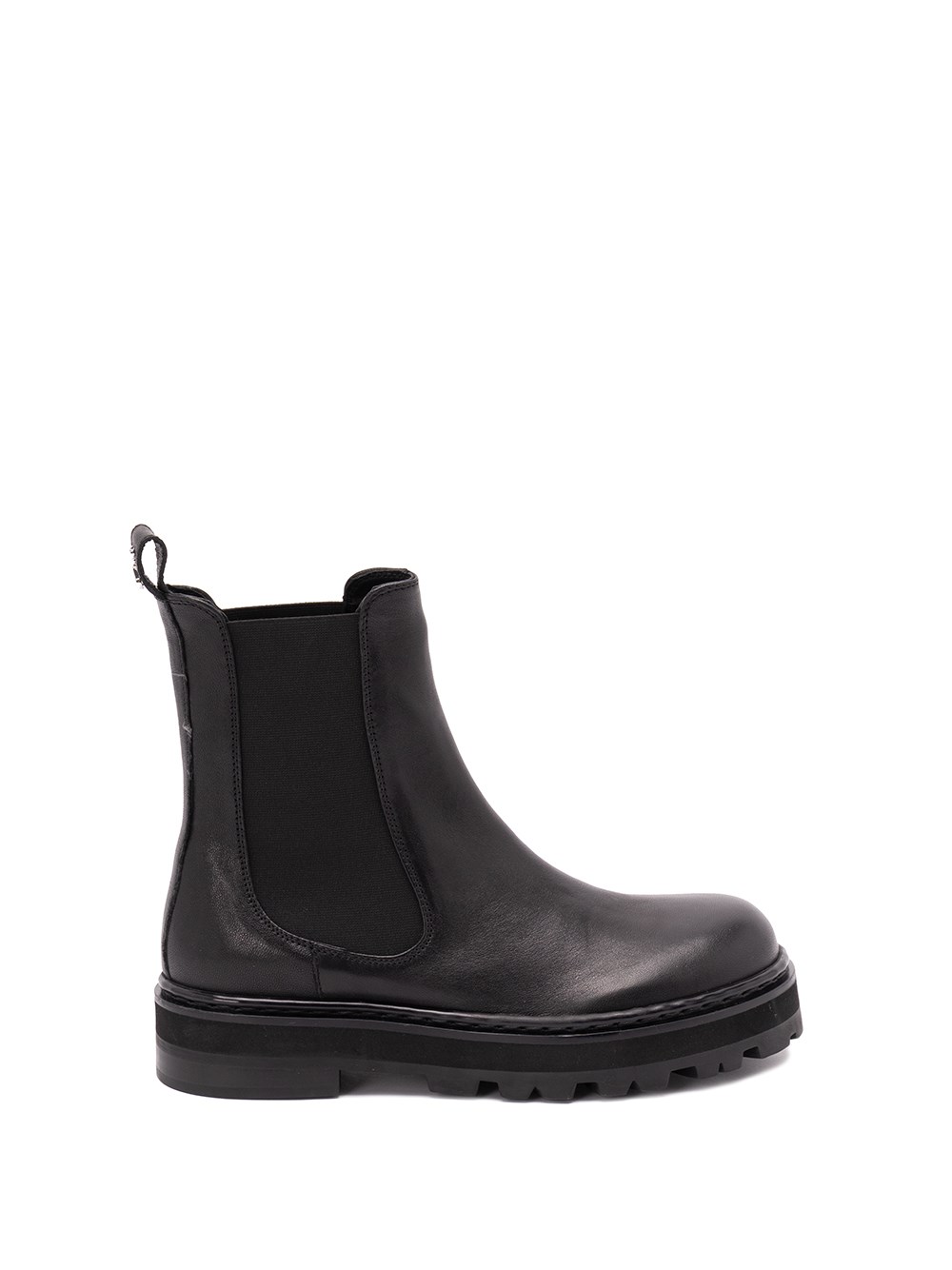 Patrizia Pepe Platform Chelsea Boots In Black