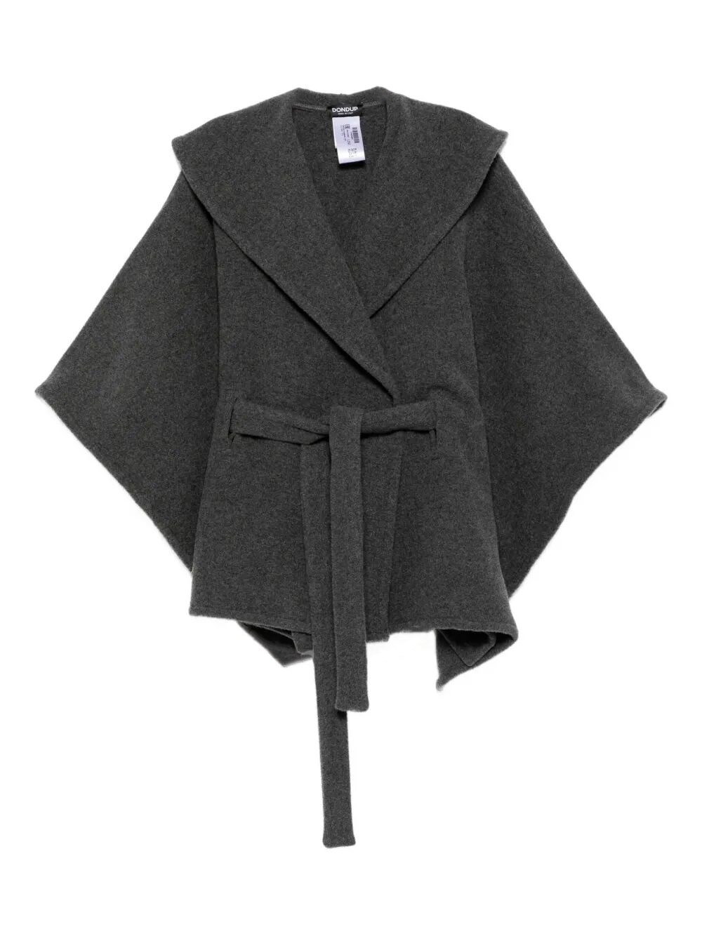 Dondup Belted Jacket In Gray