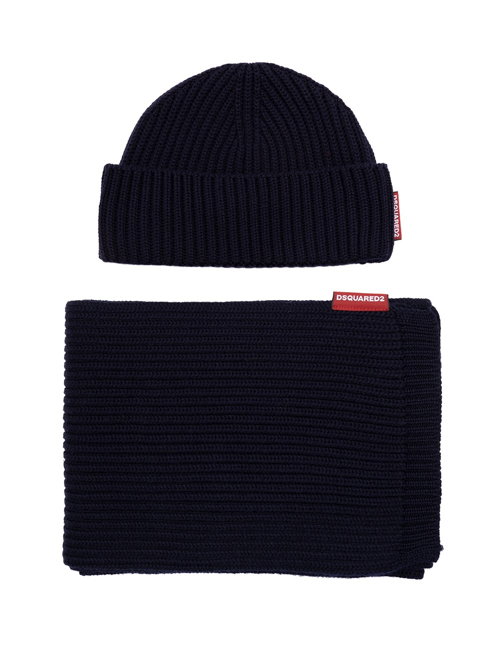 Dsquared2 Men Gift Box Knit Set In Blue
