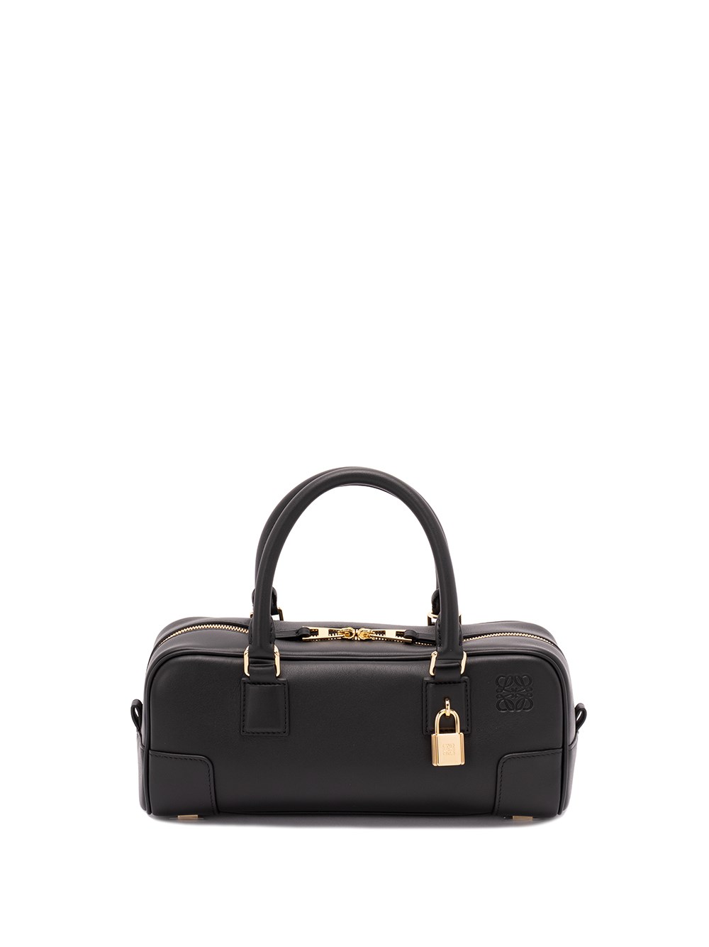 Loewe Amazona 23 Cropped Bag In Nappa Calfskin In Black