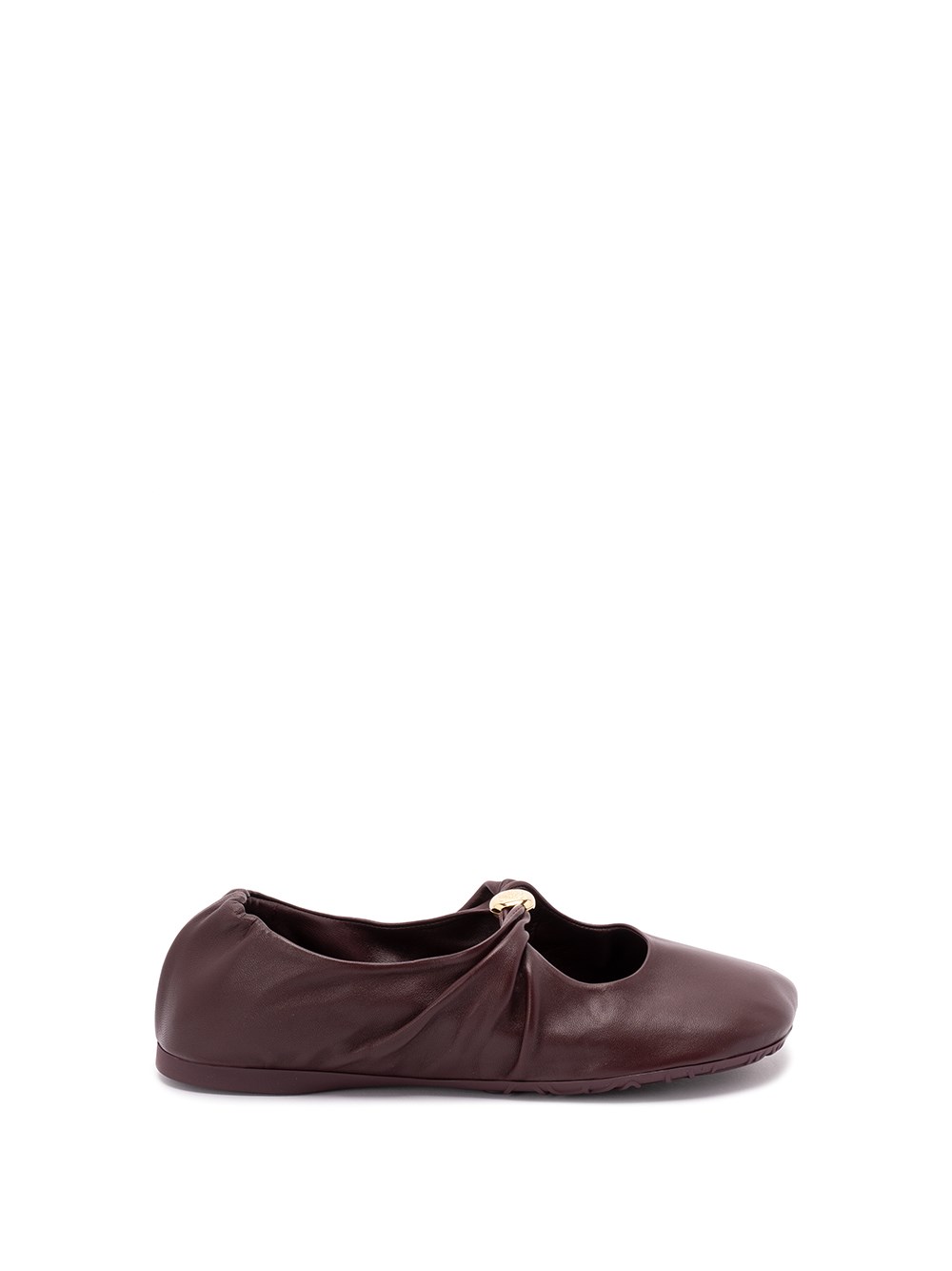 Loewe `pebble Soft` Ballerinas In Pink
