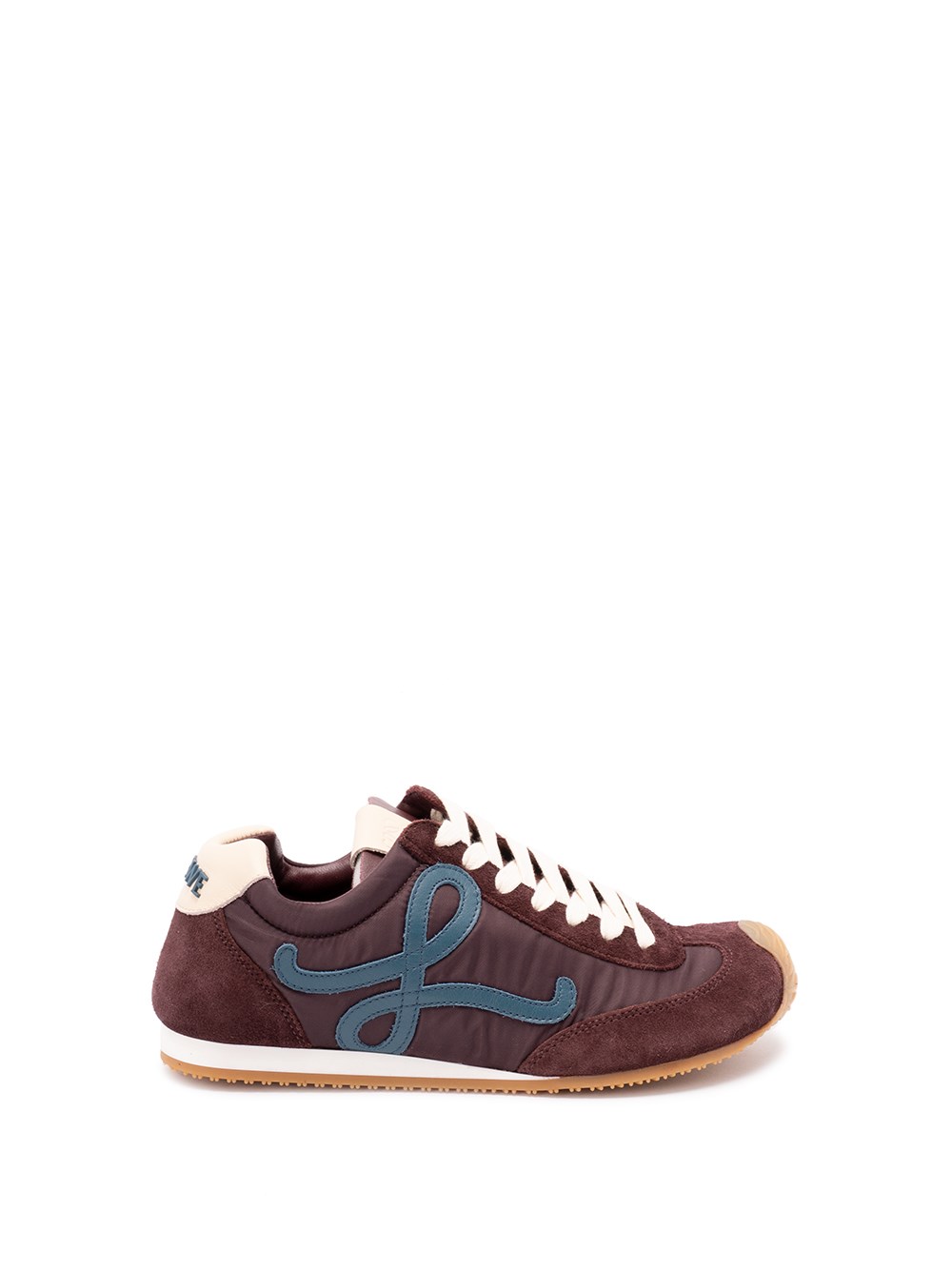 Loewe Ballet Runner 2.0 Logo-detail Sneakers In Burgundy