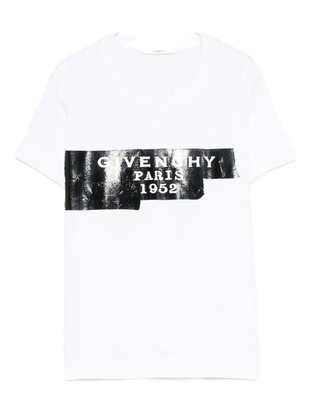 Givenchy White T-shirt With Lettering Logo On The Front In Cotton Woman In White