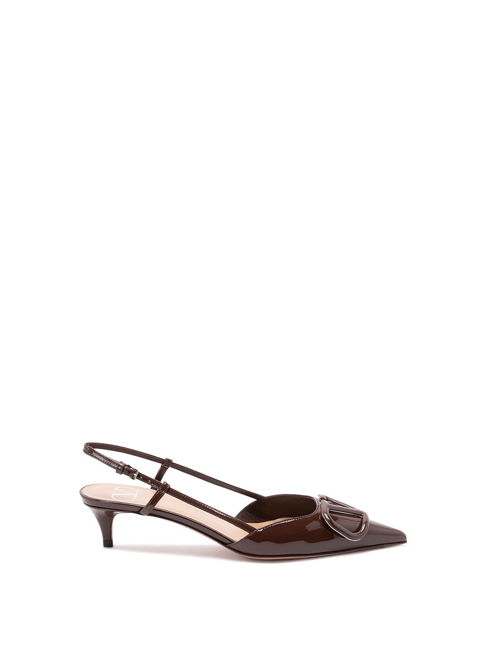 Valentino Vlogo Signature Pointed Toe Pumps In Blue