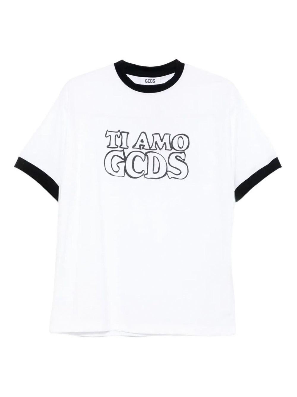 Gcds Graphic-print Ringer T-shirt In Animal Print