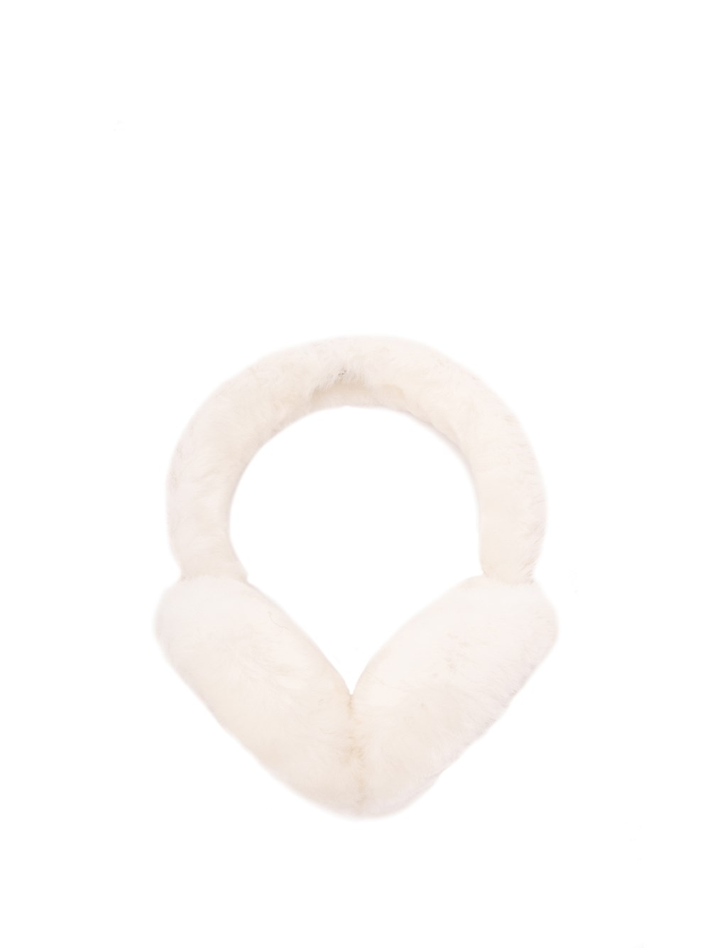 Ugg Sheepskin Logo-embroidered Earmuffs In Gray