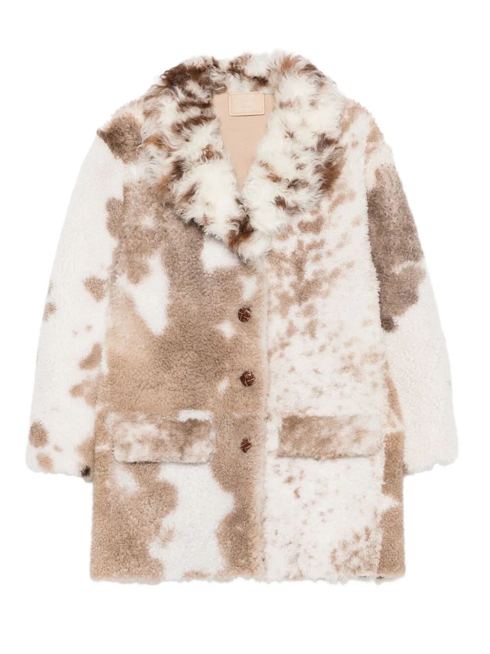 Prada Shealing Jacket In Brown