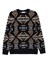 Altea Long Sleeve Crew-Neck Jacquard Sweater