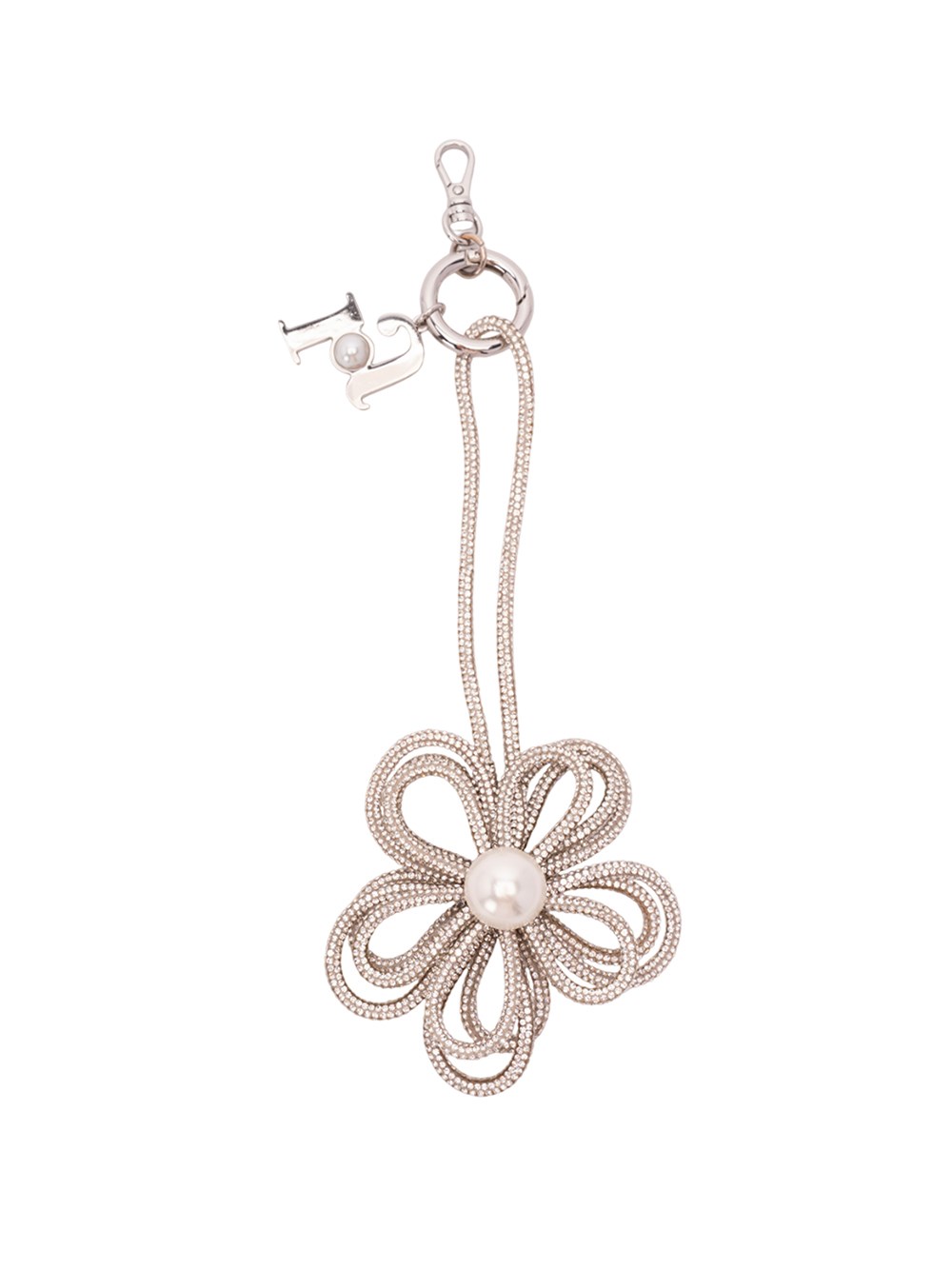 Rosantica Gaia Keyring In Metallic