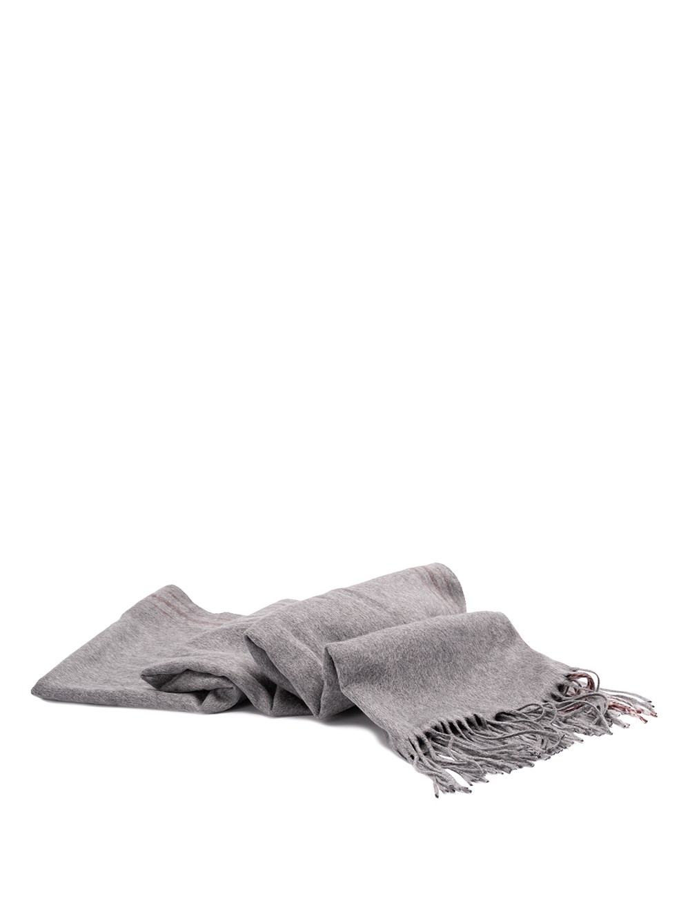 Brunello Cucinelli Men Scarf In Gray