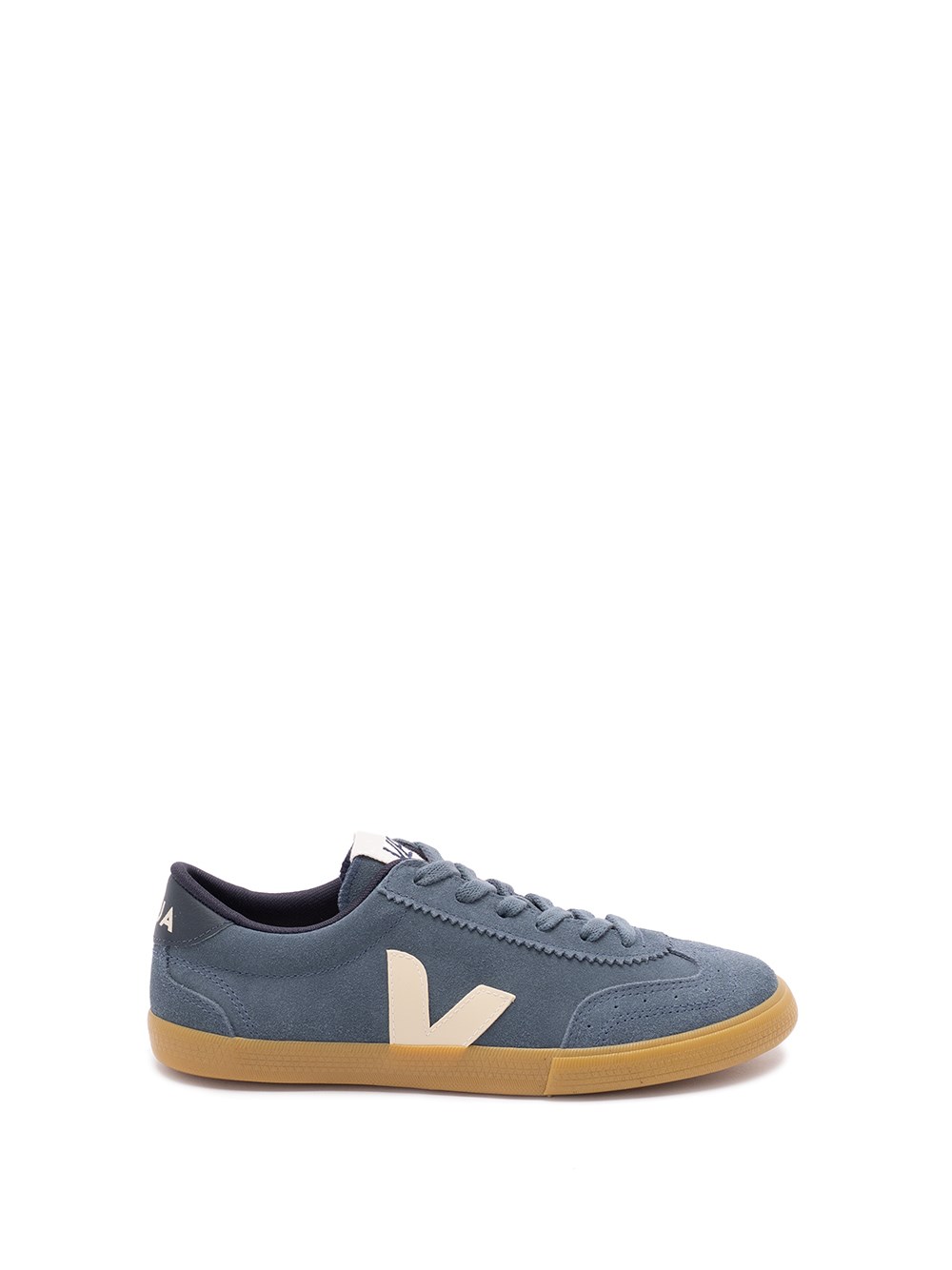 Veja Volley Suede Sneakers Color Light Blue In Blue