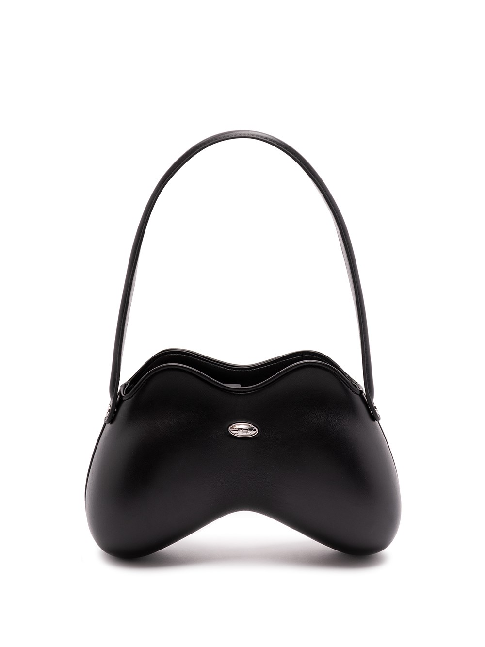 Diesel Women Double-d Shoulder Bag In Black