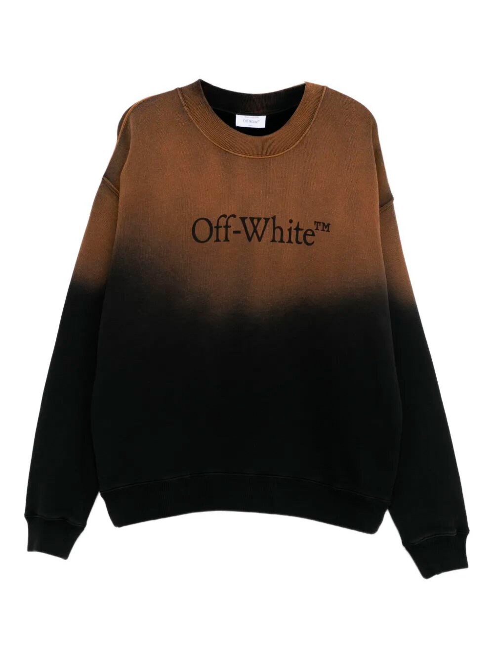 Off-white `laundry Skate` Crew-neck Sweatshirt In Black