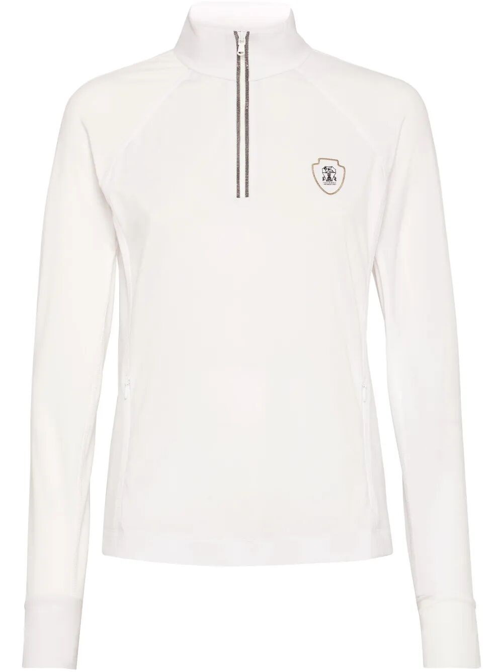 Brunello Cucinelli Turtleneck Sweatshirt In White