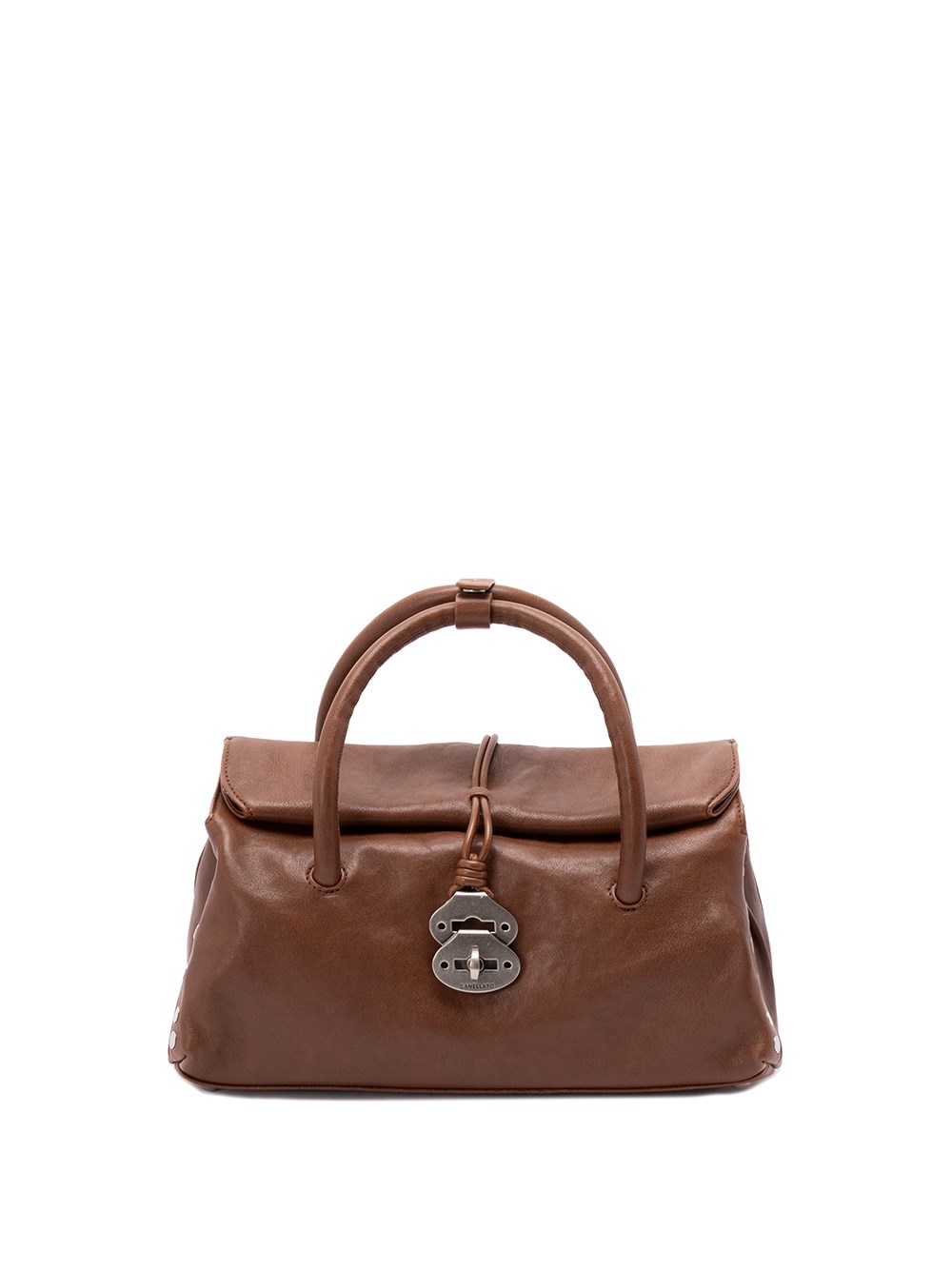 Zanellato Small Dotta Shoulder Bag In Brown