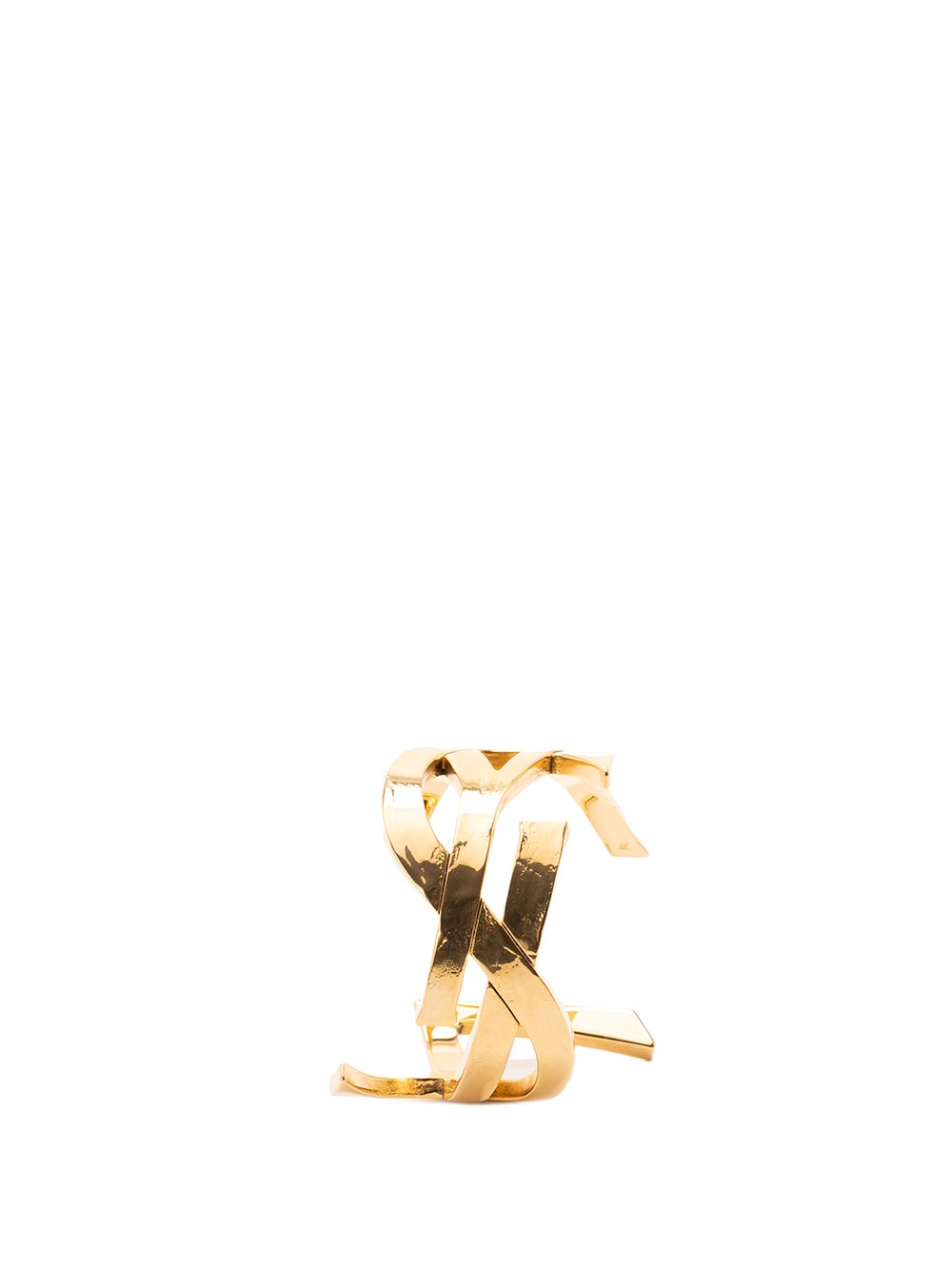 Saint Laurent `cassandre` Bracelet In Silver