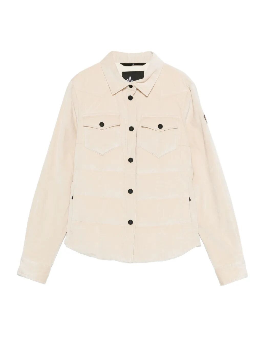 Moncler `nangy` Shirt Jacket In Neutral