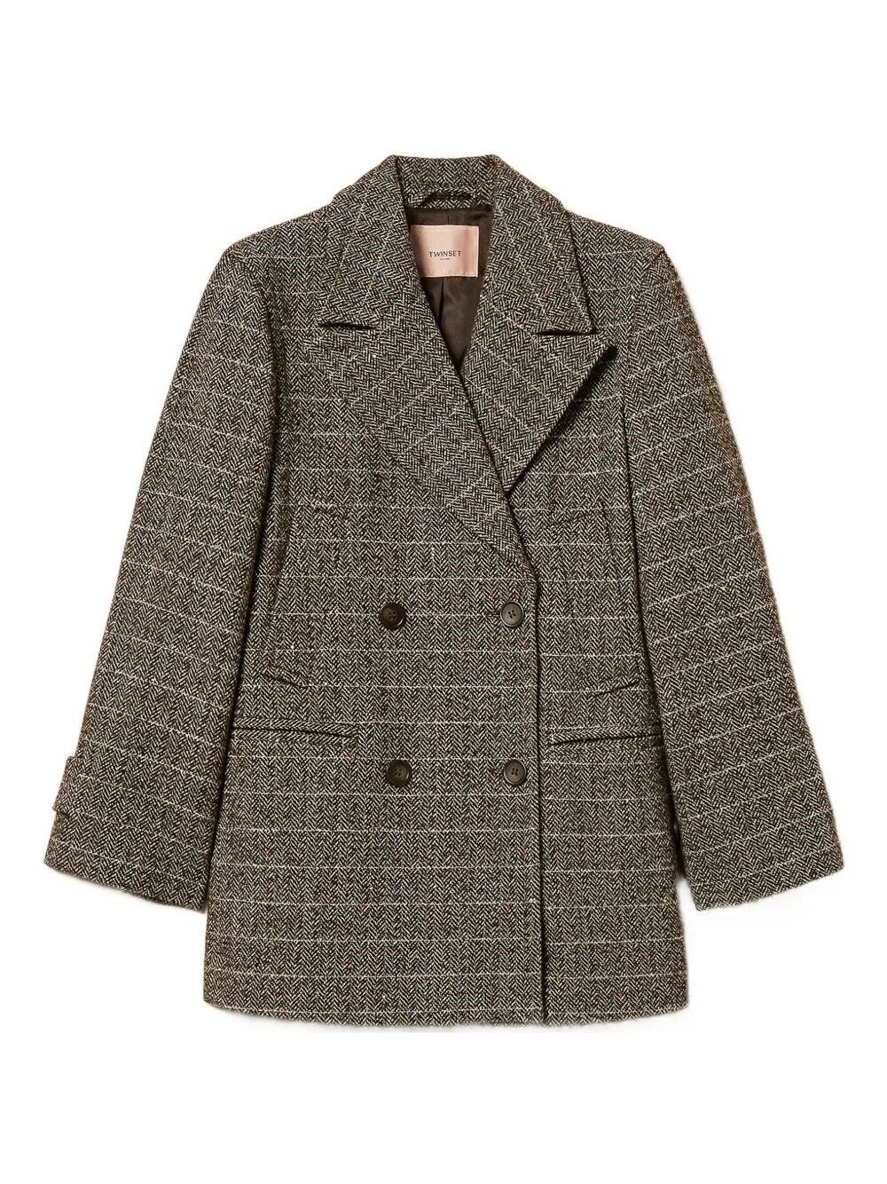 Twinset Coat In Multi