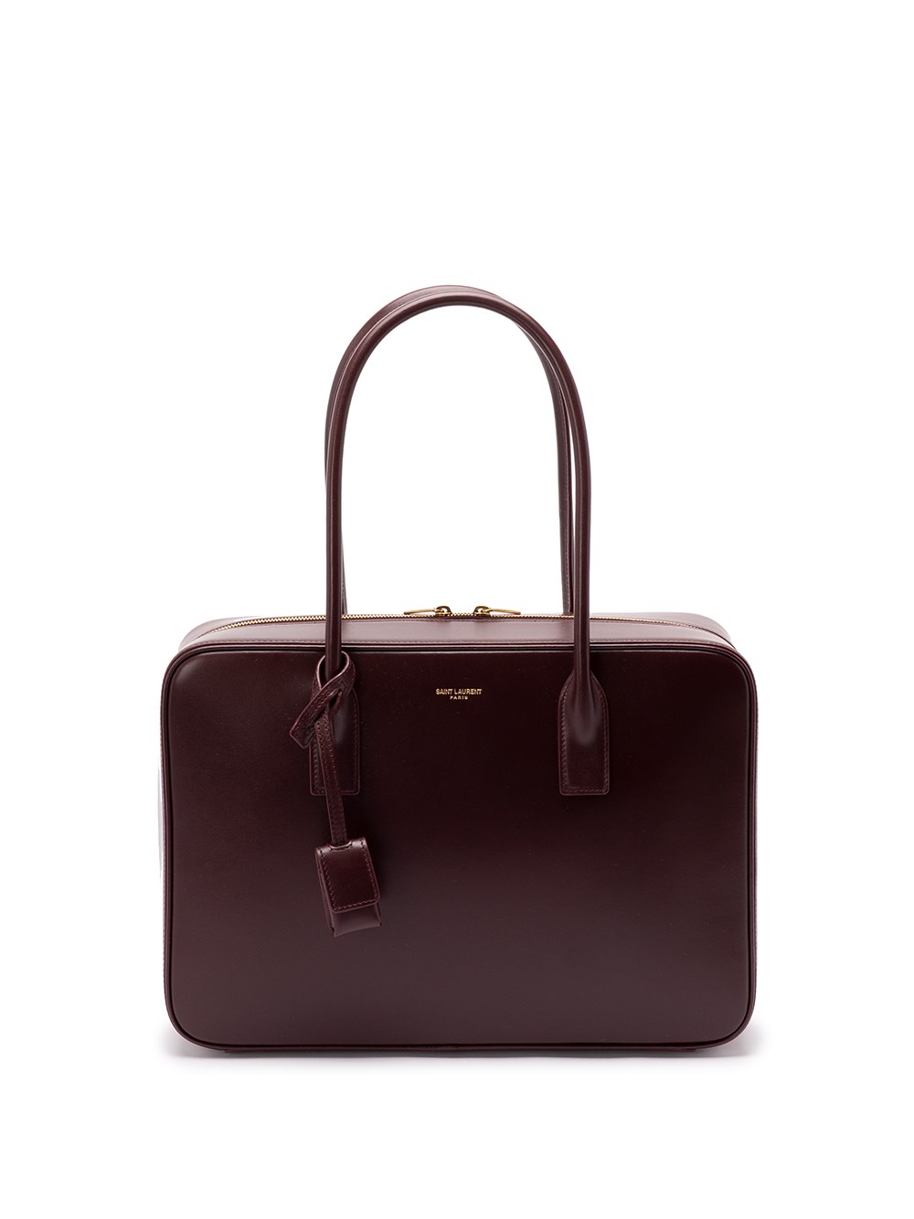 Saint Laurent ``sac De Jour Bauletto` Handbag In Red