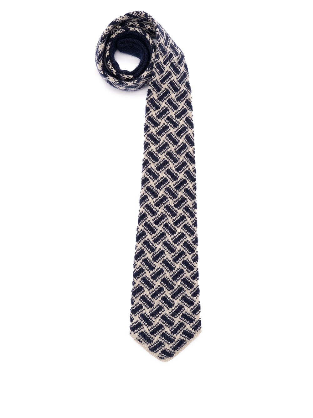 Drumohr Tie In Blue