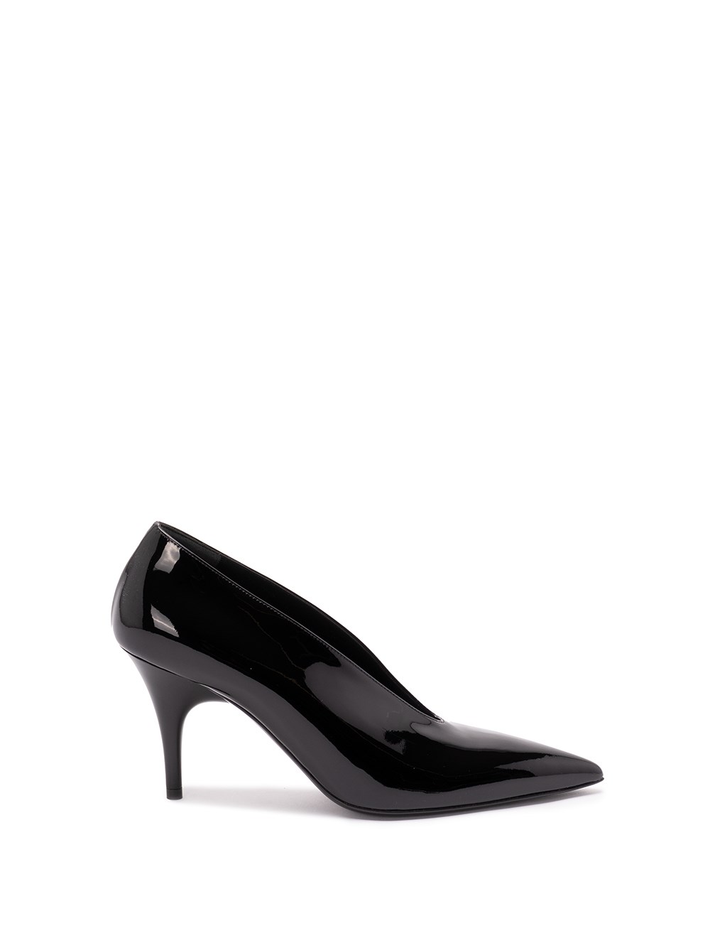 Gucci `musa` Pumps With Ankle Chain In Black
