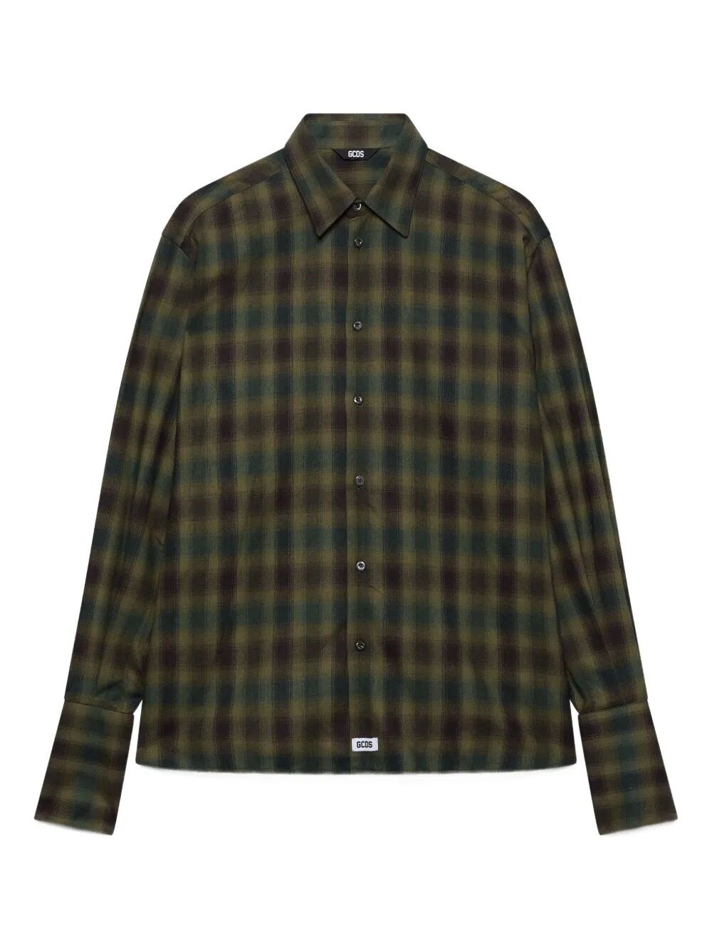 Gcds Check Long-sleeved Top In Green