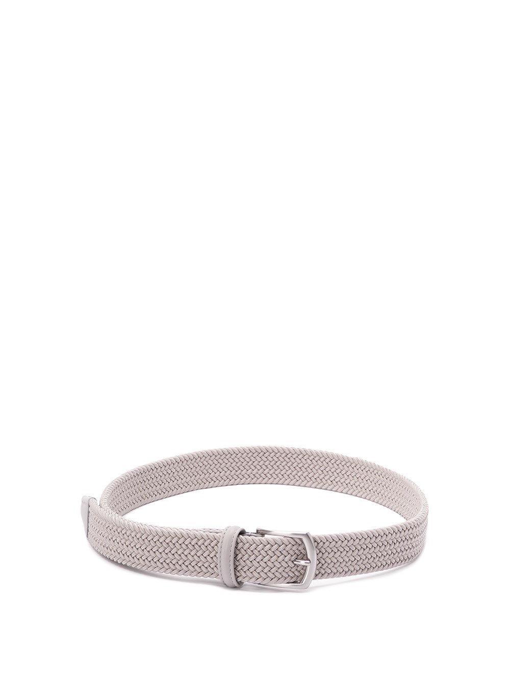 Anderson's Elastic Woven Belt In Gray
