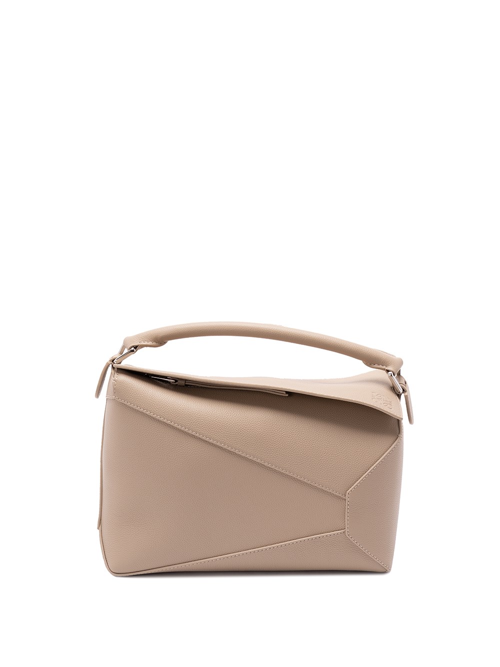 Loewe `puzzle Edge` Medium Bag In Sand