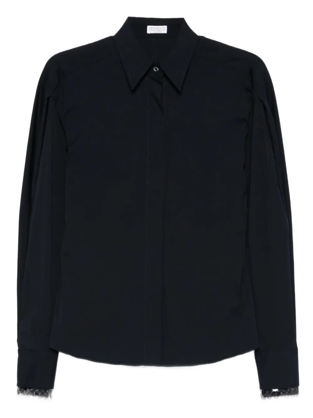 Brunello Cucinelli Cotton Blouse In Animal Print