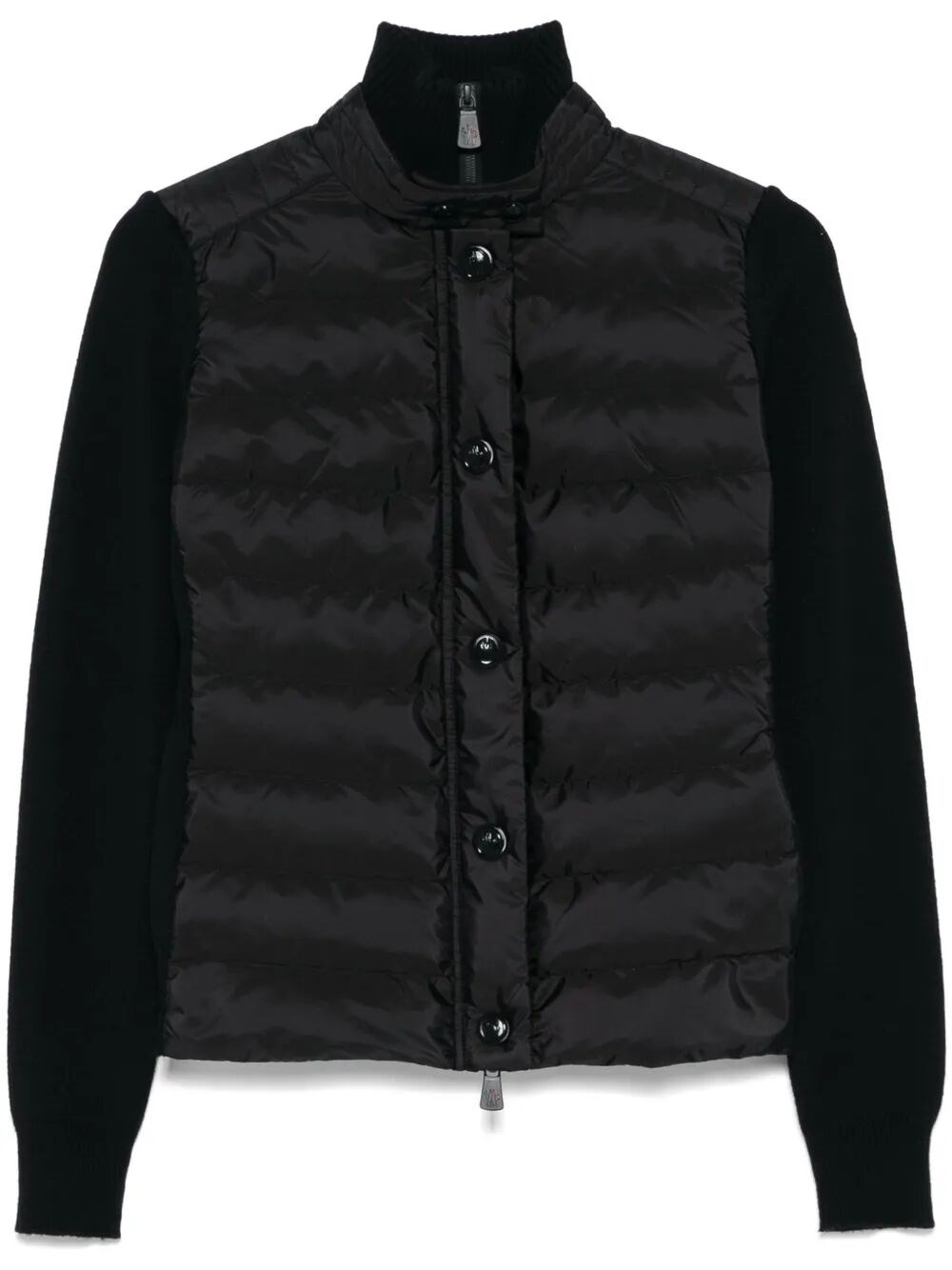 Moncler Cardigan In Black