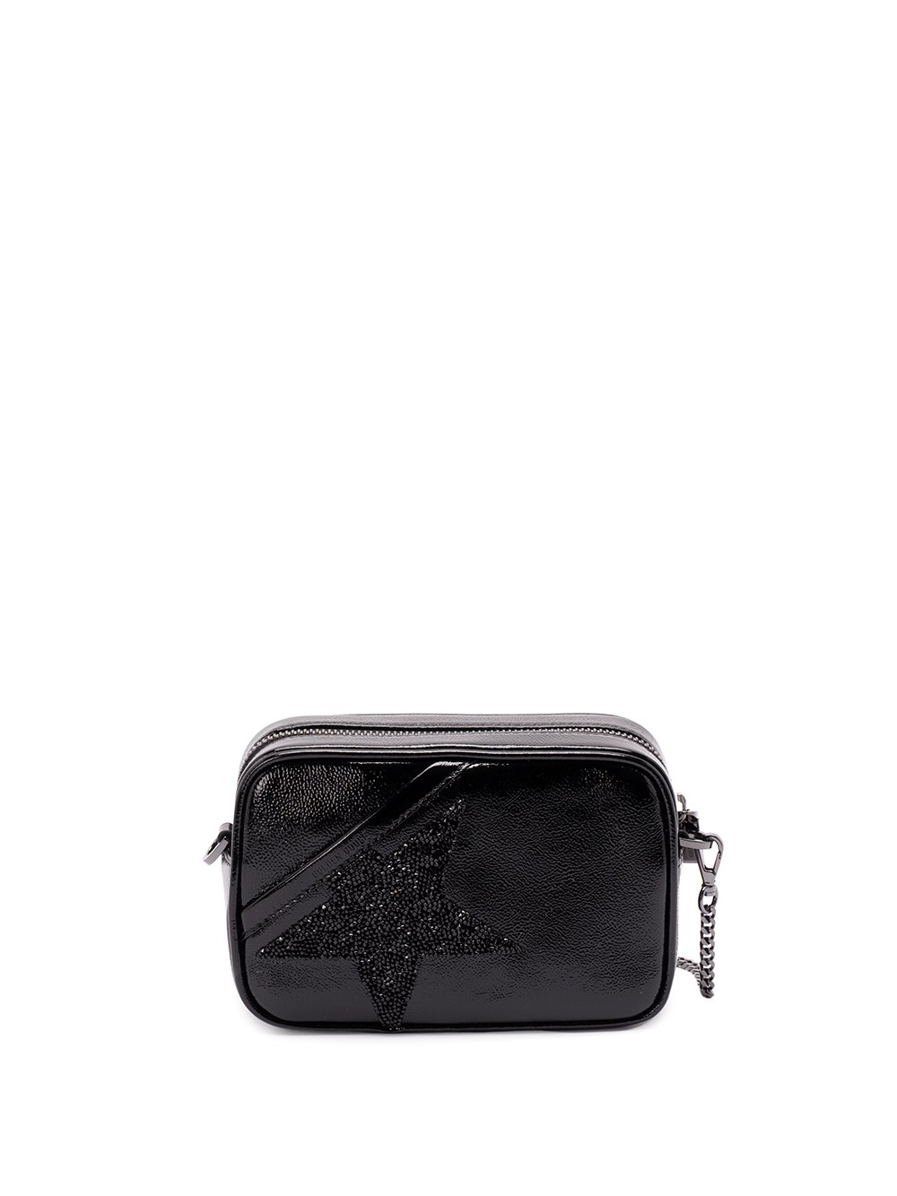 Golden Goose Deluxe Brand Mini Star Embellished Shoulder Bag In Black