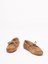Miu Miu Unlined Bleached Suede Boat Shoes
