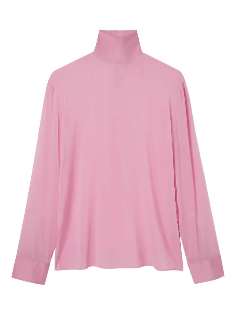 Gucci Silk Stretch Chiffon High Neck