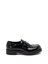 Prada Chocolate Brushed Leather Loafers
