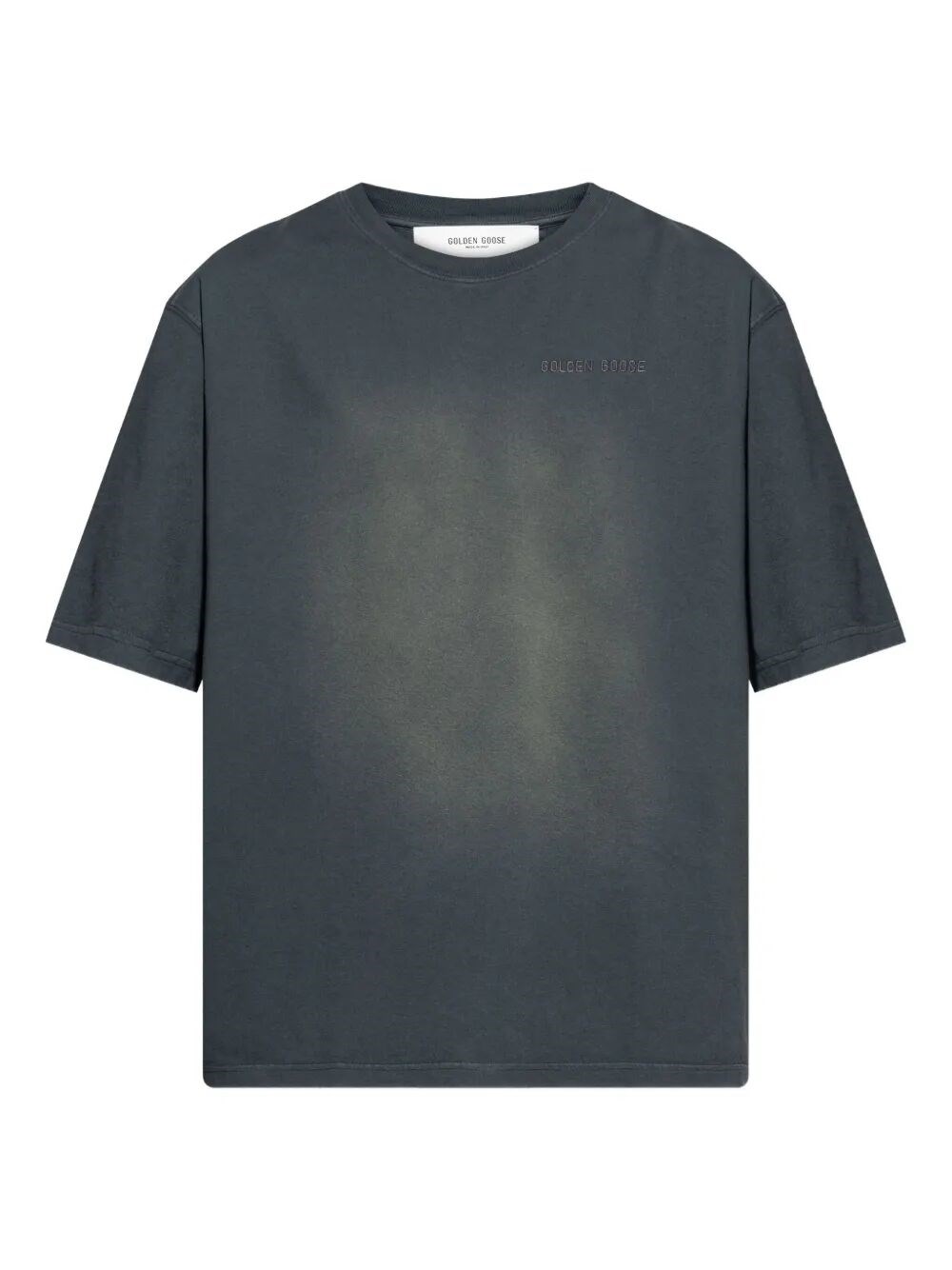 Golden Goose `Journey` T-Shirt With Embroidery