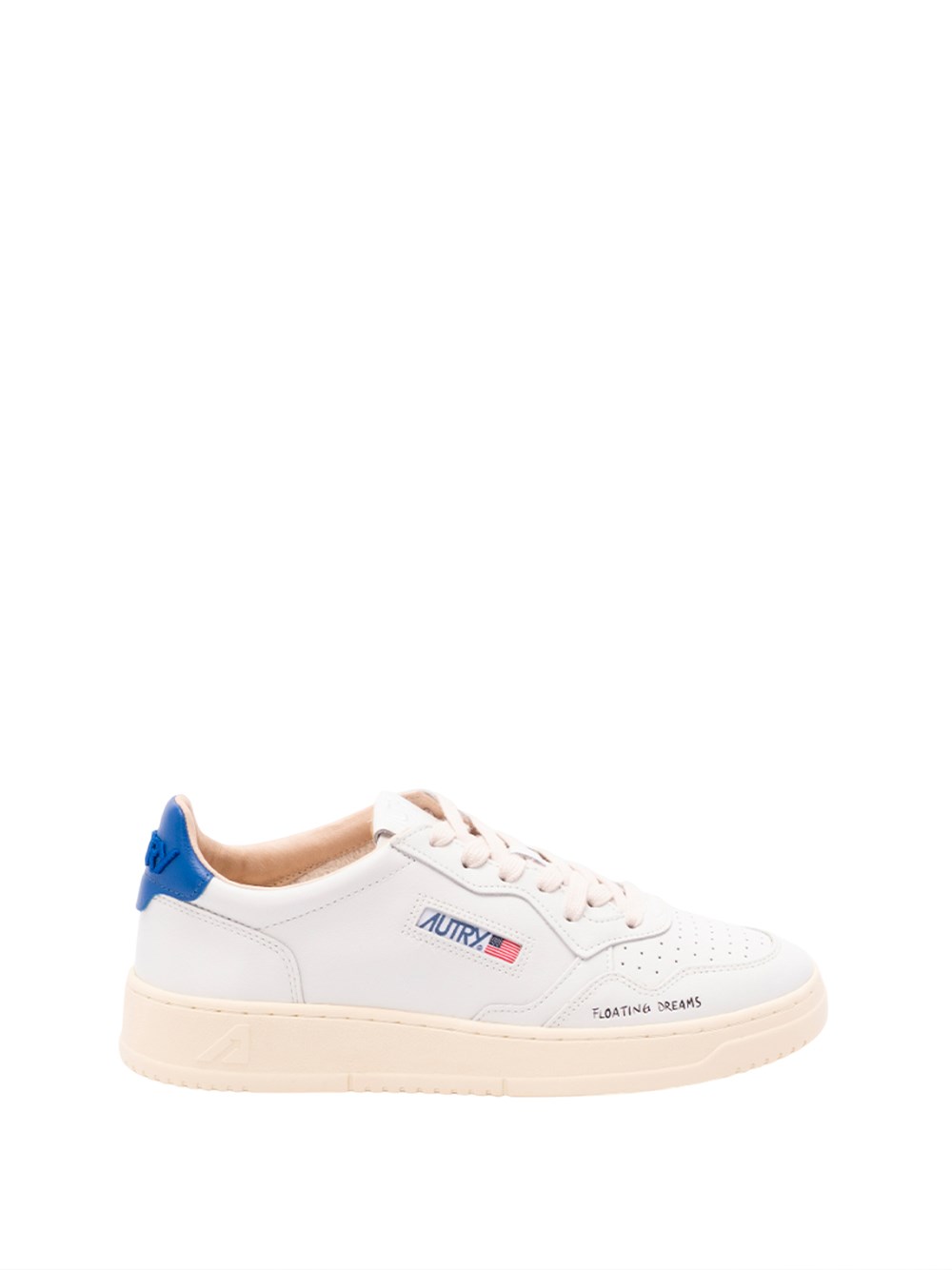 Autry Floating Dreams Leather Sneakers In White