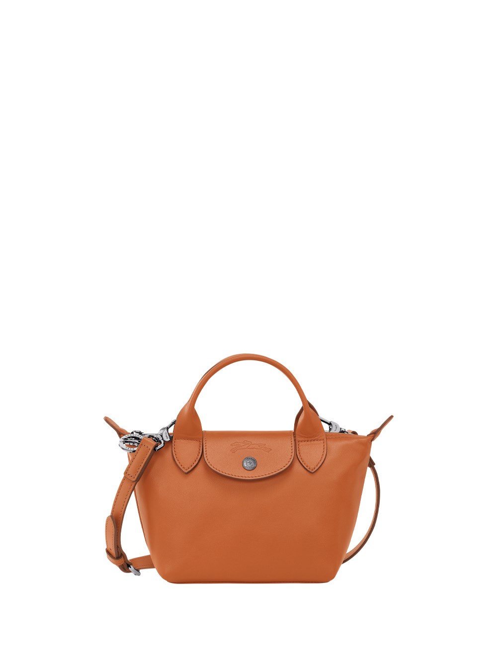 Longchamp `le Pliage Xtra` Extra Small Handbag In Brown