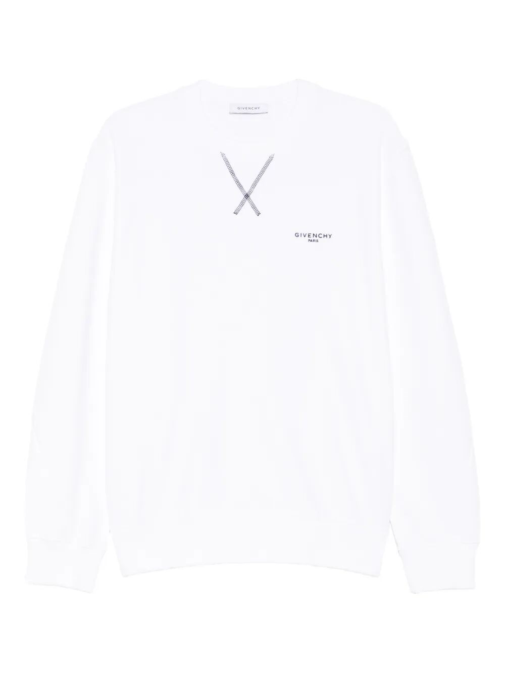 Givenchy `Couture` Seam Crew-Neck Sweatshirt