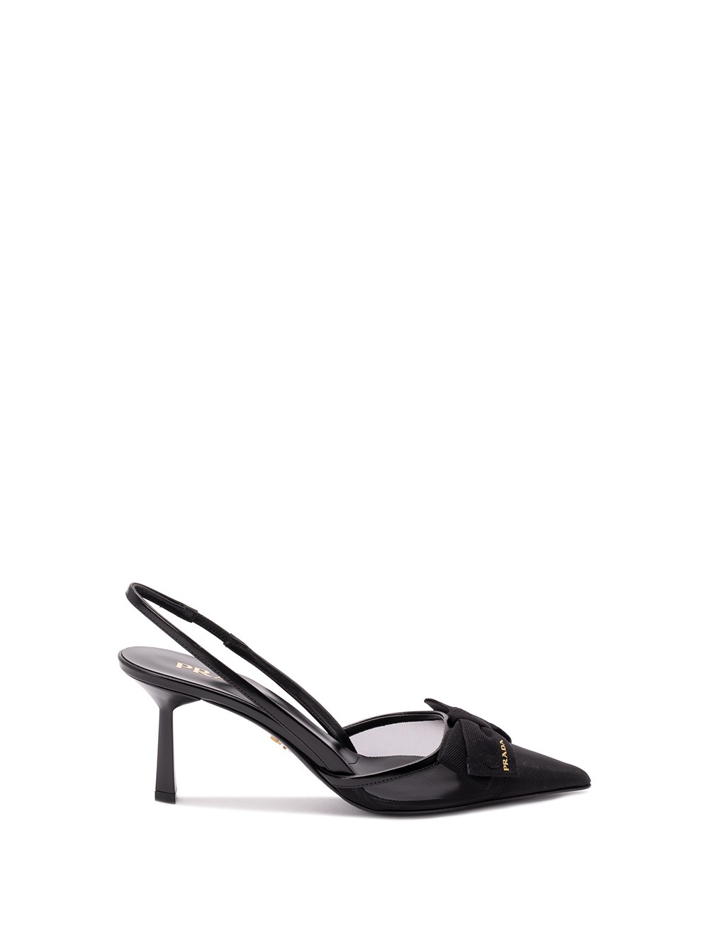 Prada Slingback Pumps In Black