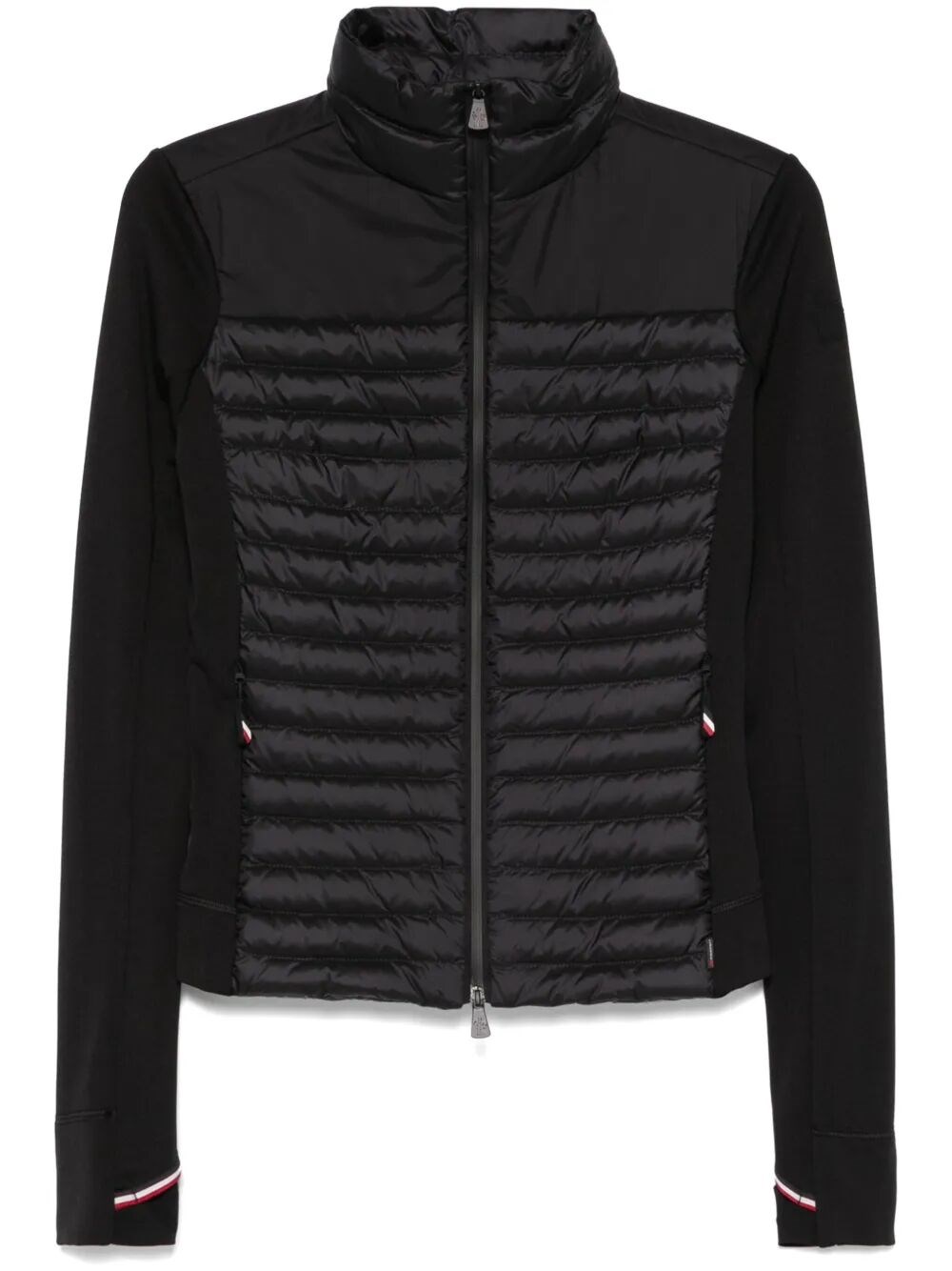 Moncler Grenoble Womens Hybrid Cardigan In Black
