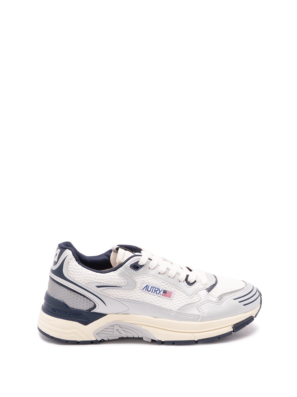 Autry Comfortable Mesh Sneakers With 3.5 Cm Sole Height For Men In Multi