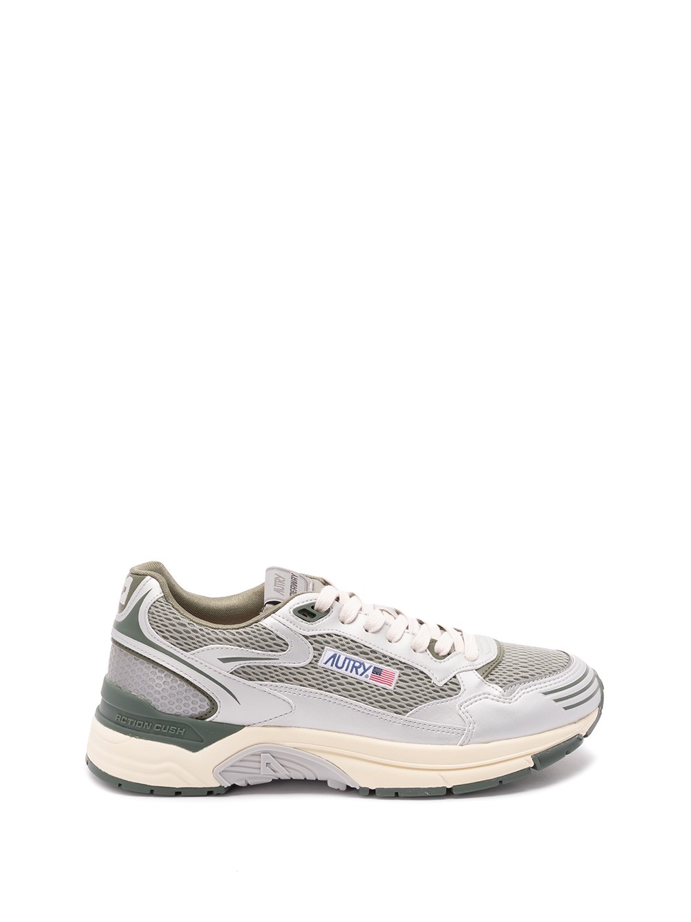 Autry Comfortable Mesh Sneakers With 3.5 Cm Sole Height For Men In Gray