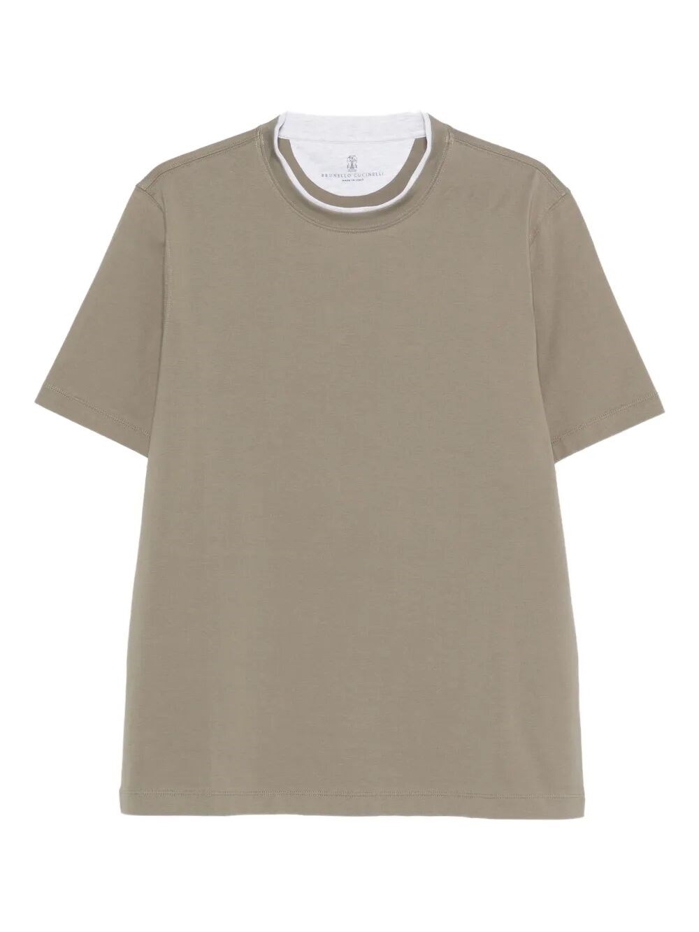 Brunello Cucinelli T-Shirt With Faux-Layering